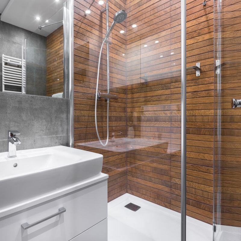 Stylish Corner Shower
